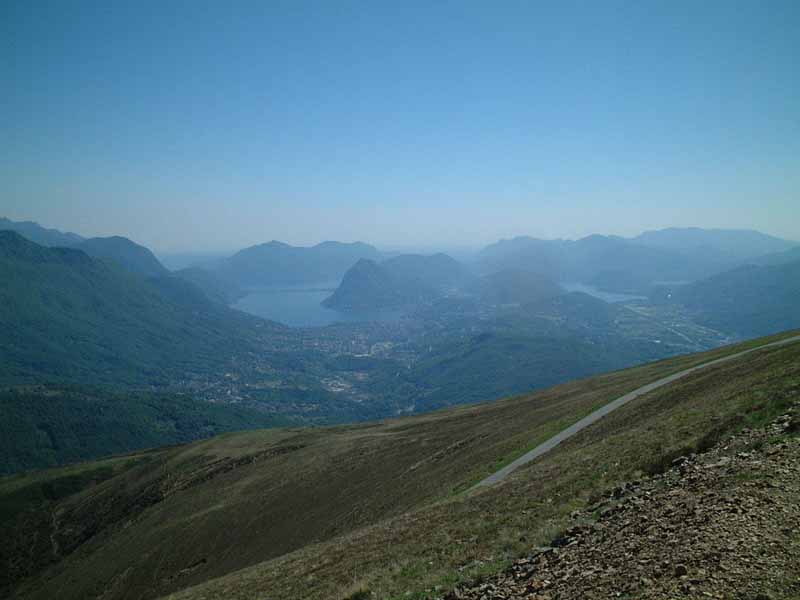 Col cielo limpido, si pu veramente godere di un gran bel paesaggio